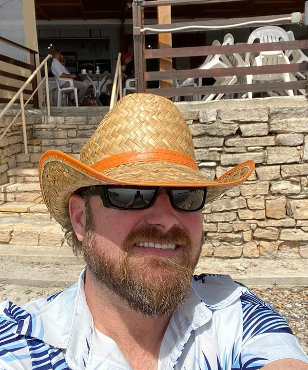 Portrait of Ed Hintz IV, owner