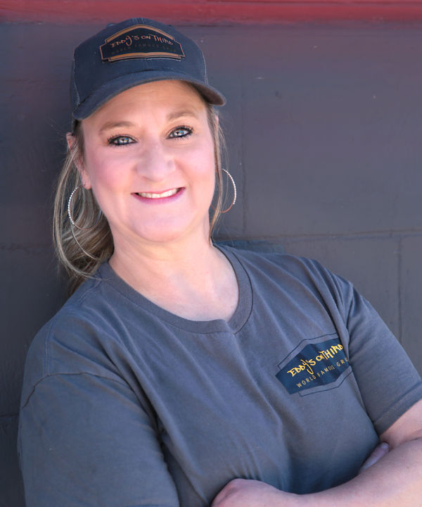 Portrait of Erica McPeak, restaurant manager